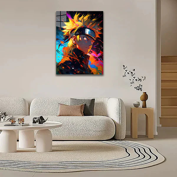 Inkjet Naruto- HD Shining Metal Poster