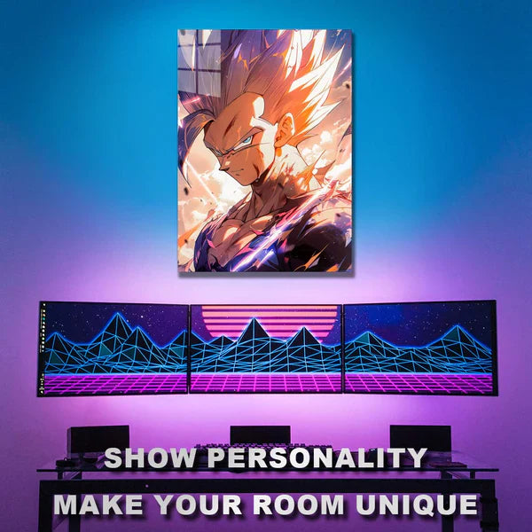 Gohan- HD Shining Metal Poster