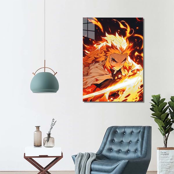 Rengokukyojuro Demon Slayer- HD Shining Metal Poster