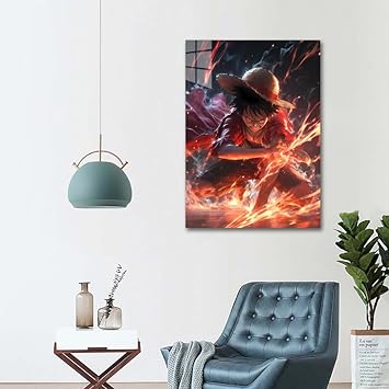Luffy  HD Shining Metal Poster