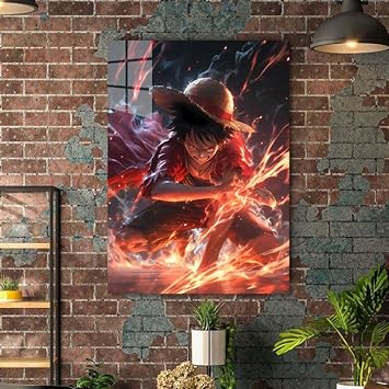 Luffy  HD Shining Metal Poster