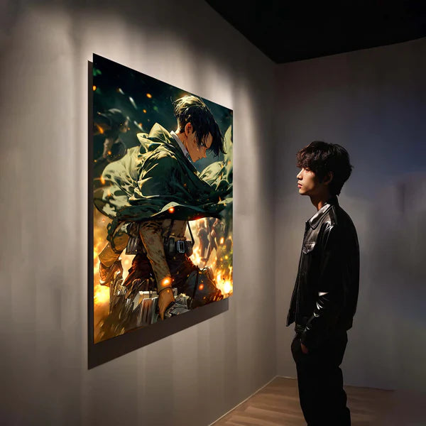 Ackerman L -Artwork HD Shining Metal Poster