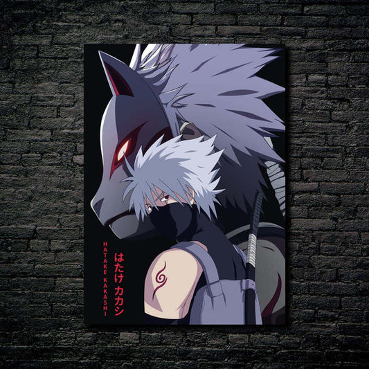 Battle of the Anime Titans- HD Shining Metal Poster