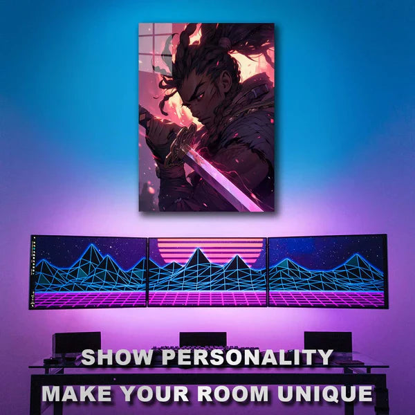 Black Yasuo- HD Shining Metal Poster