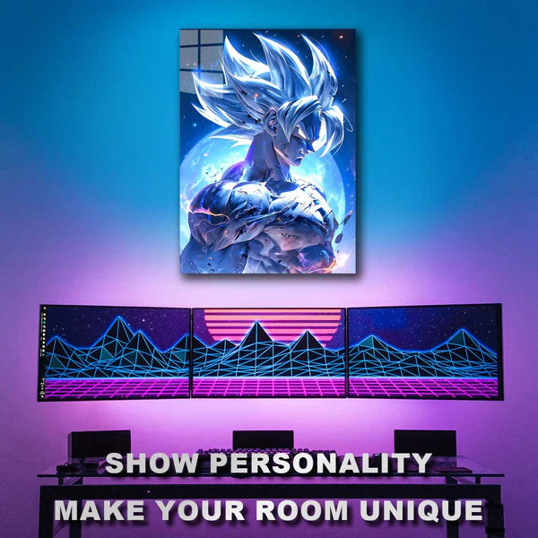 Cosmic Goku-HD Shining Metal Poster