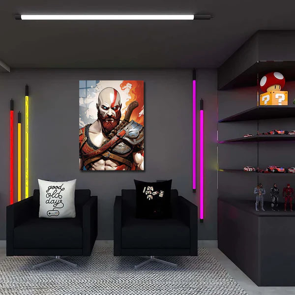 God of War Ragnarök- HD Shining Metal Poster