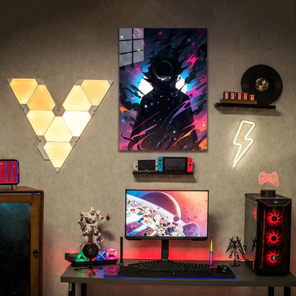 GrimNoir boy- HD Shining Metal Poster