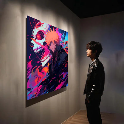 Ichigo Kurosaki- HD Shining Metal Poster