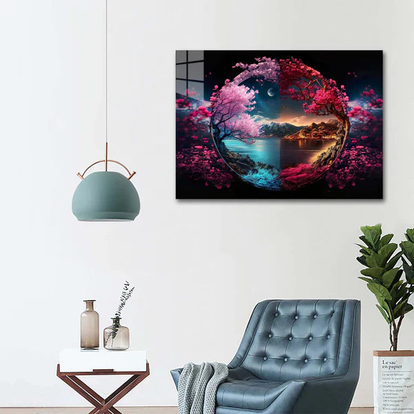 Japanese Land-Artwork