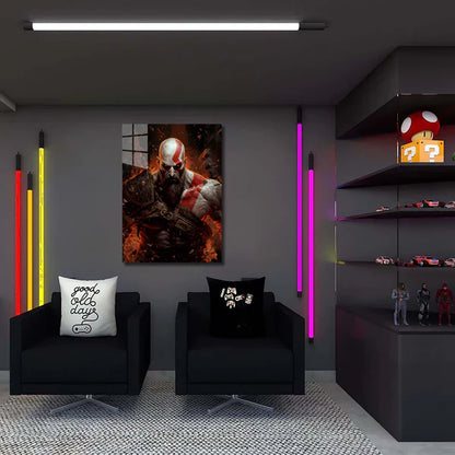 Kratos God of War-Artwork