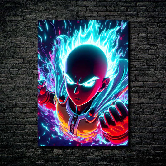 Rage Lightning Saitama-Artwork