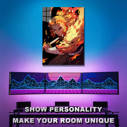 Rengoku Hashira Demon Slayer-Artwork