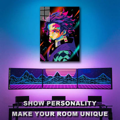 Tanjiro kamado popart-Artwork