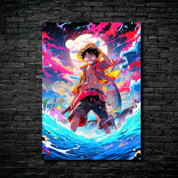 Brave the wind and the billows - HD Shining Metal Poster