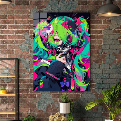 dark smile- HD Shining Metal Poster