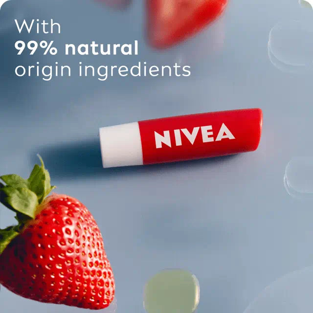 Strawberry Lip Balm (4.8gm per) | (Pack Of Two)