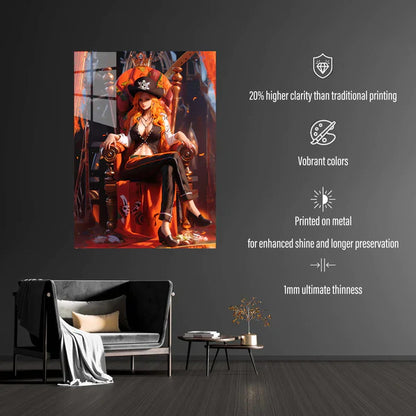 pirate navigator Nami-Artwork