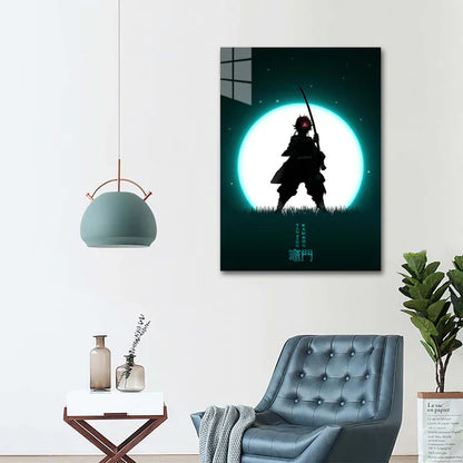 tanjiro moon-Artwork