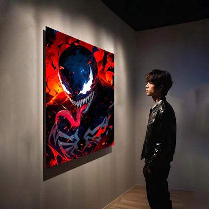 B00055-the devil incarnate- HD Shining Metal Poster